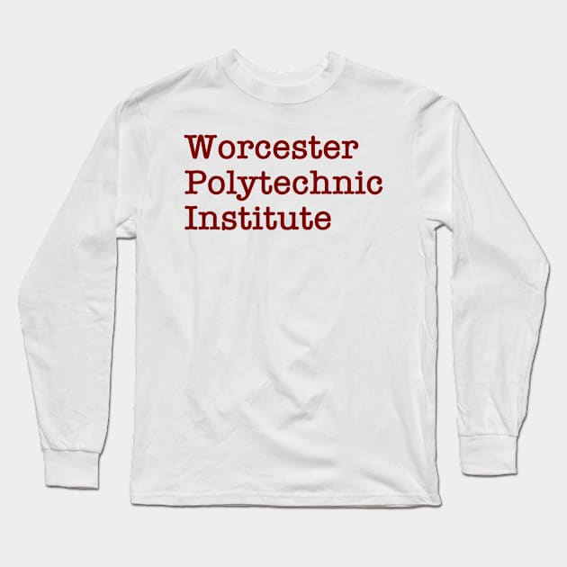 WPI Long Sleeve T-Shirt by Rosemogo